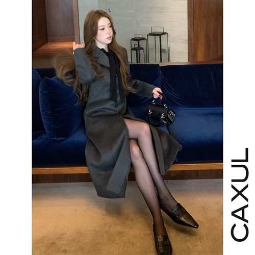ウエストシェイプ wool coat/2color