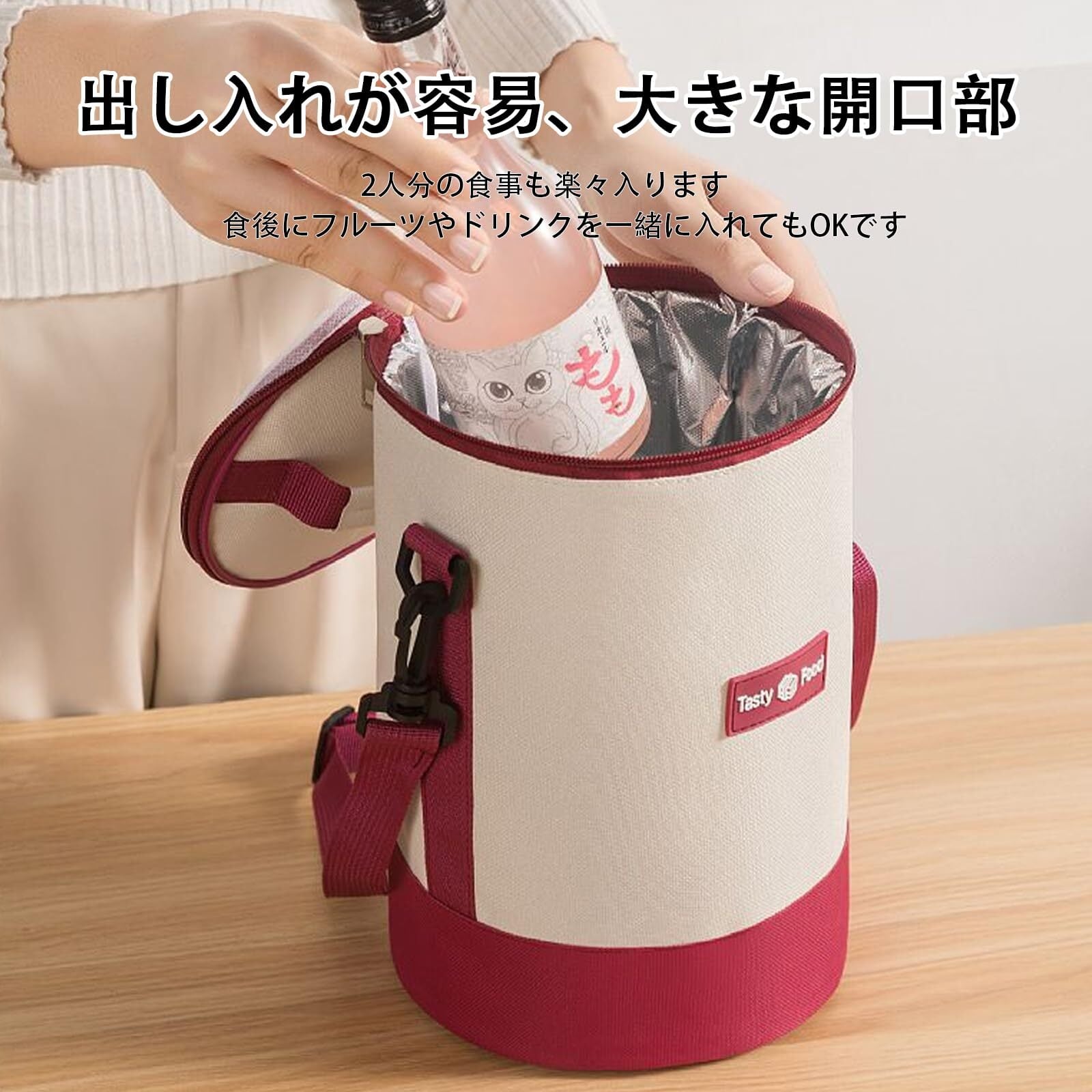 クーラートートバッグ 保冷保温 お弁当袋 保冷バッグ クーラートートバッグ 保冷保温 お弁当袋 保冷バッグ