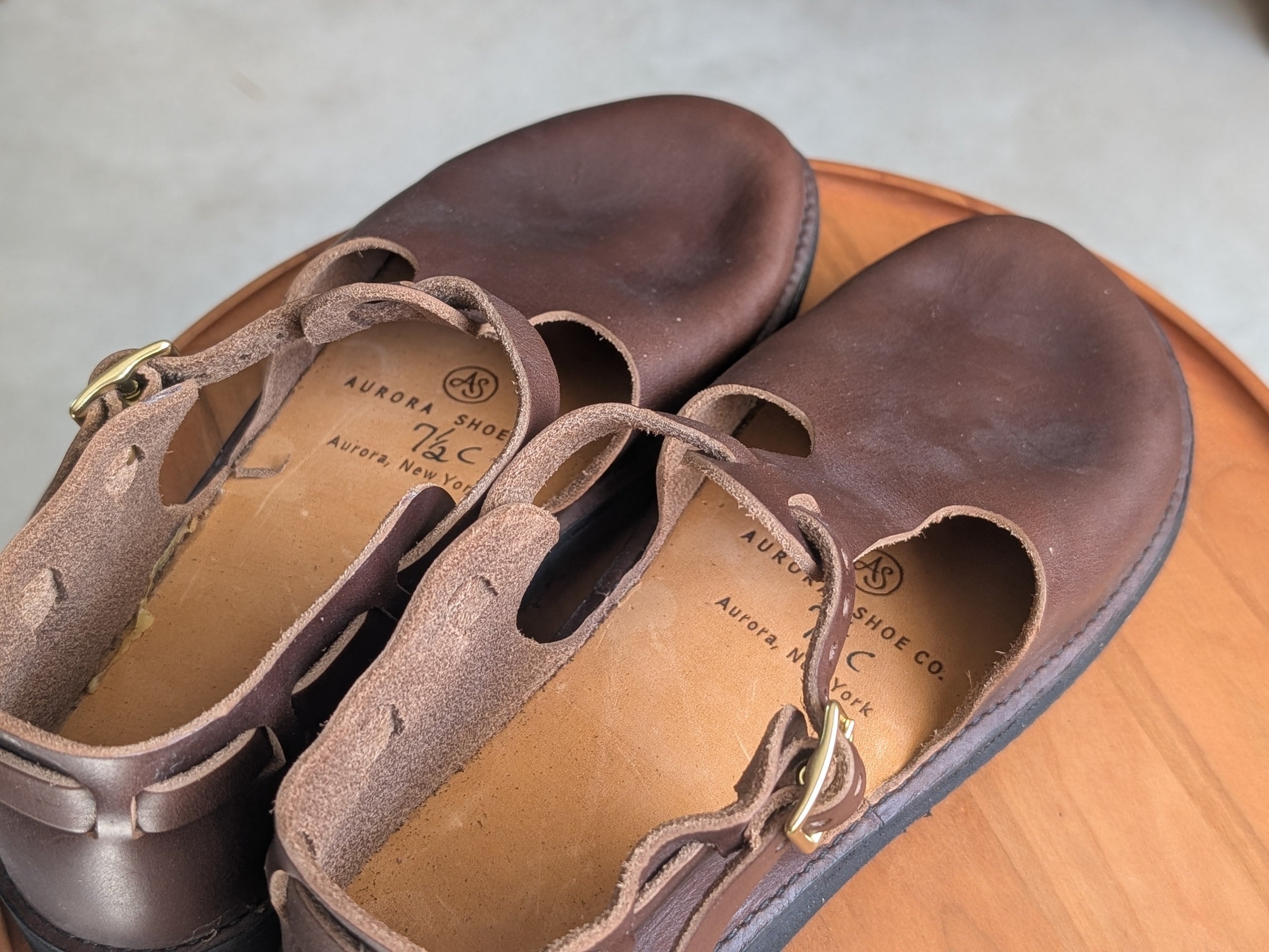 T-strap（Lady's／2colors） | AURORA SHOES | inoya | Basic Life