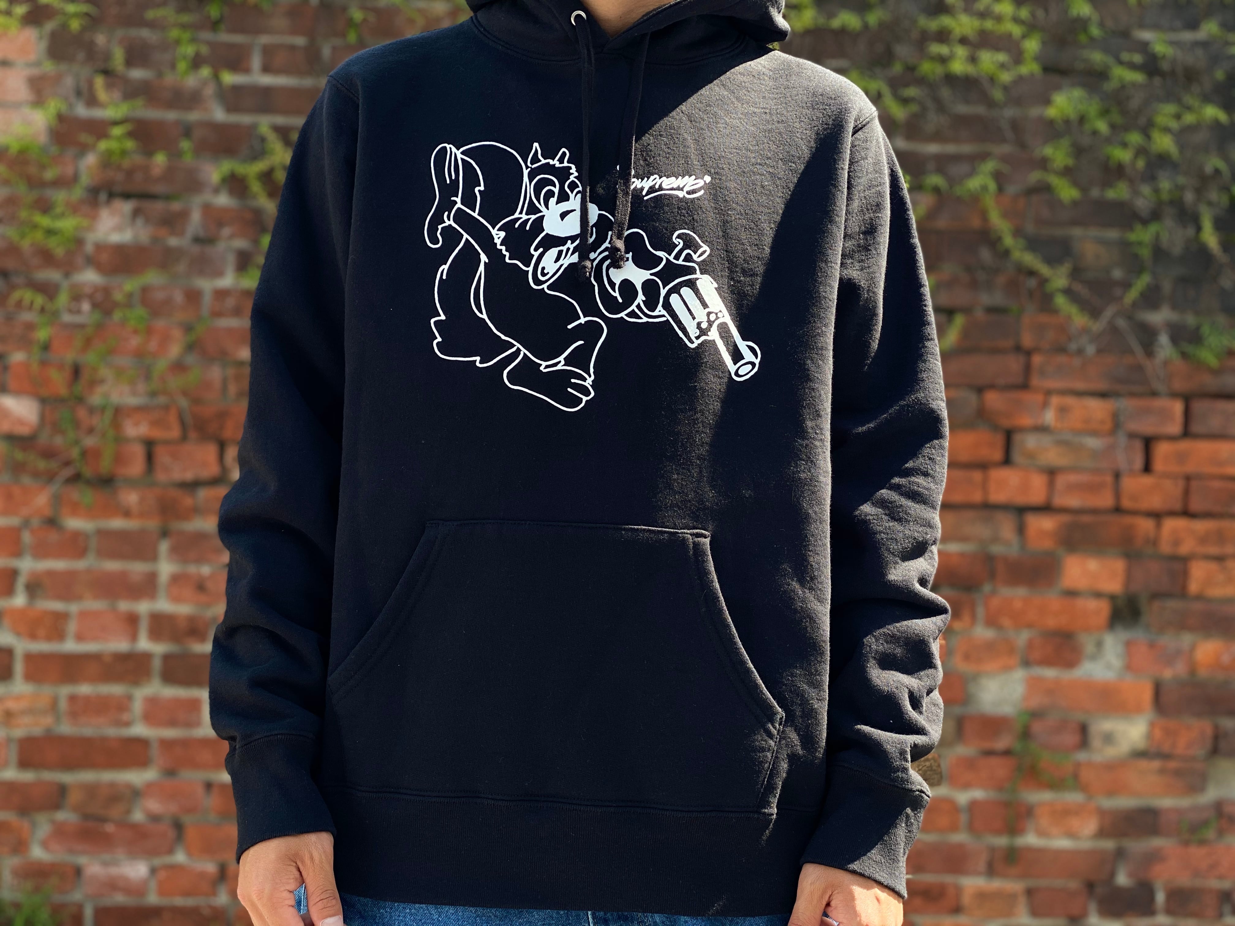 Supreme LEE HOODED SWEATSHIRT BLACK SMALL 135IA0725 | BRAND BUYERS  