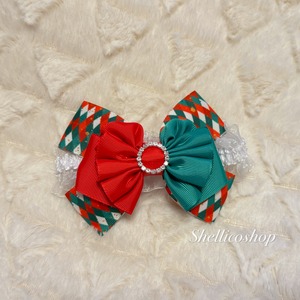 【クリスマスver】ボリュームたっぷりリボンチョーカー