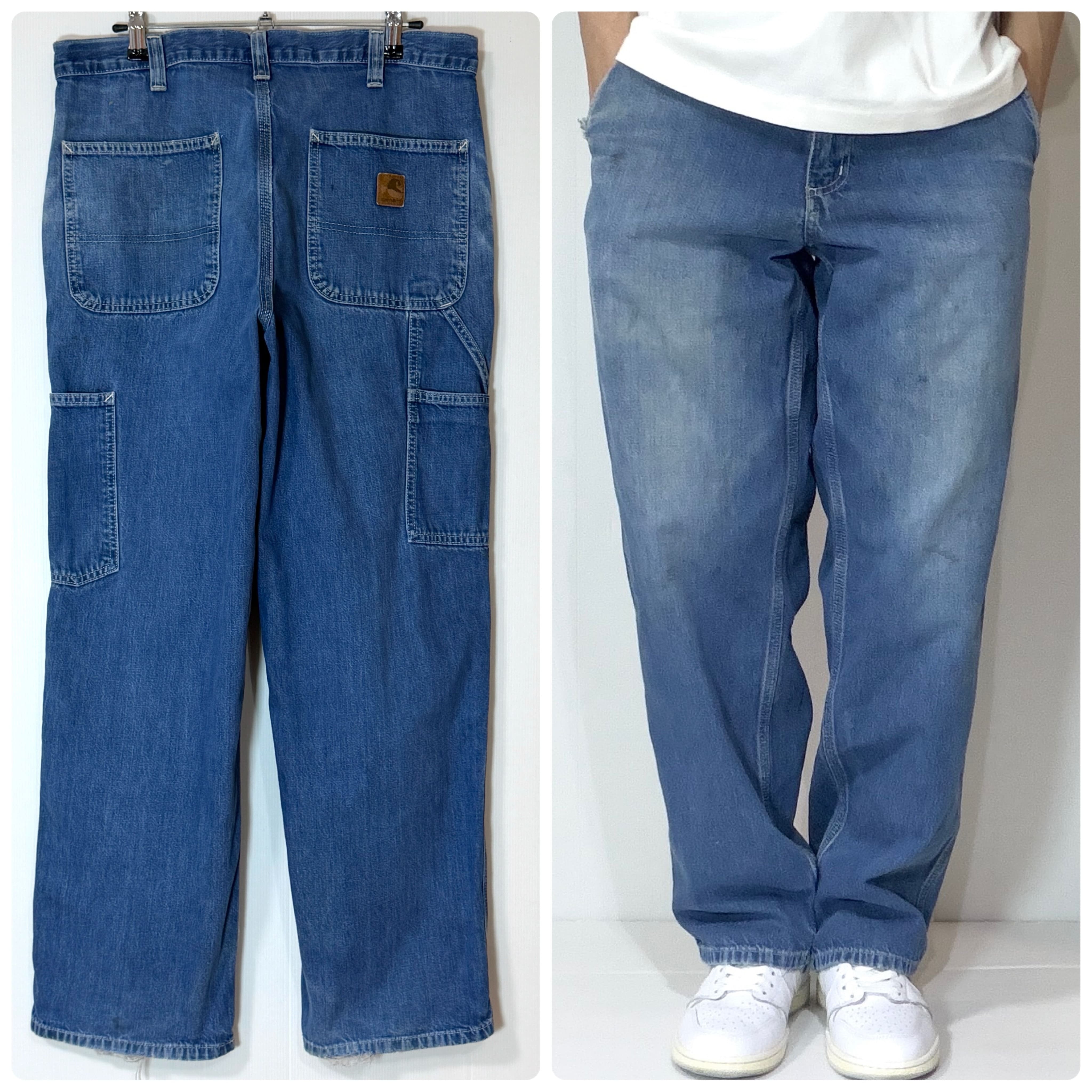 US企画 Carhartt カーハート ダブルニー デニムペインターパンツ LOOSE
