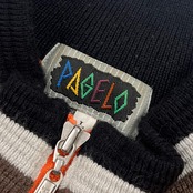 PAGELO パジェロ ハーフジップ ニット セーター L/グレー メンズ ゴルフ