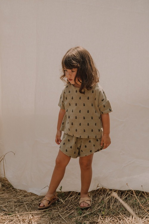 ［6m-24m］Studio Boheme Paris  - TSHIRT ESSENTIAL / SAGE / LAVENDER