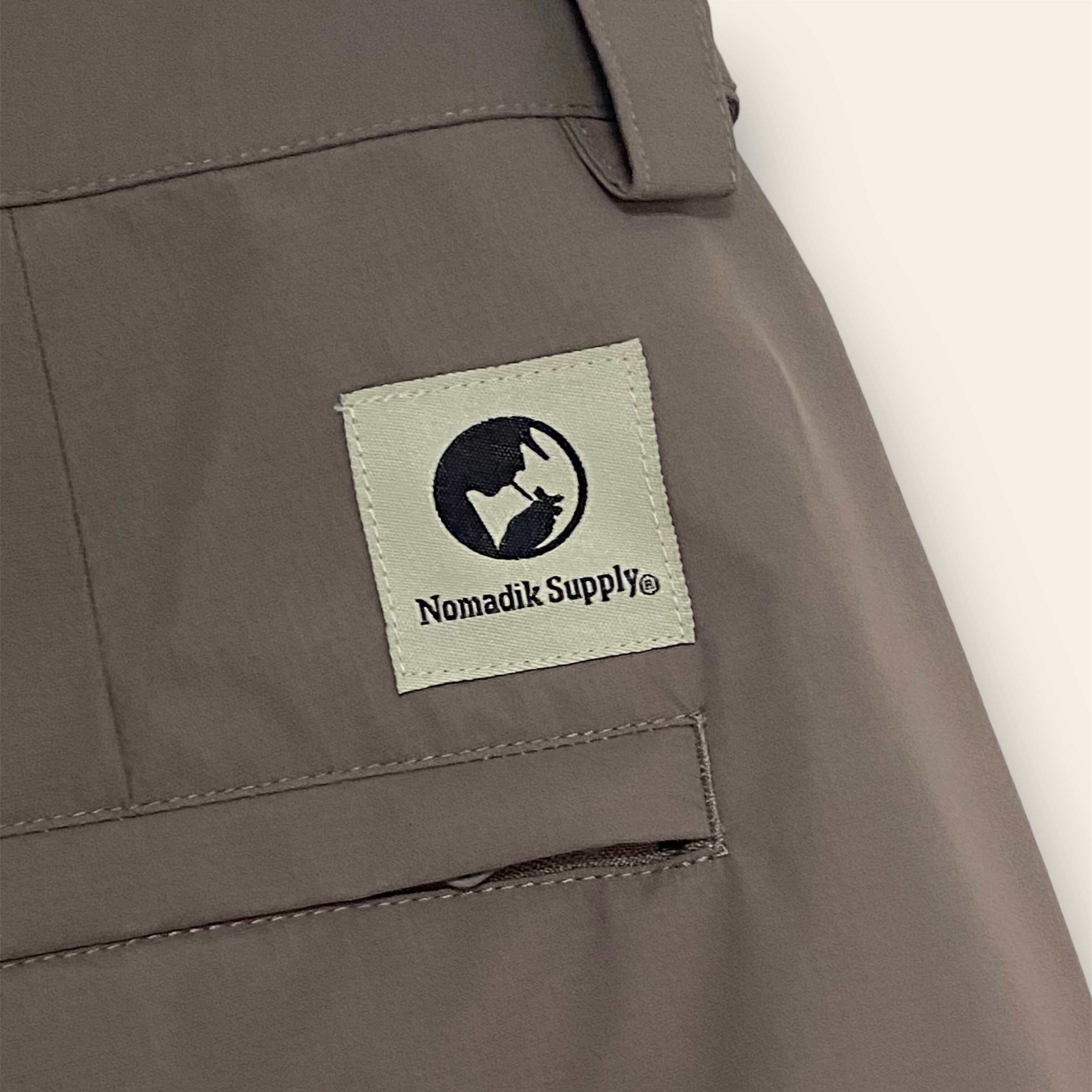 NOMADIK THICK PNT OLIVE L | stripes