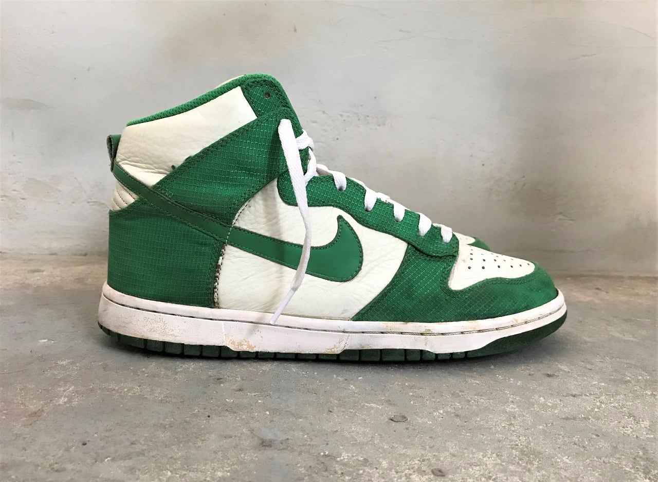 2010 NIKE DUNK HIGH SAIL/LUCKY GREEN | AFTER DARK powered by BASE