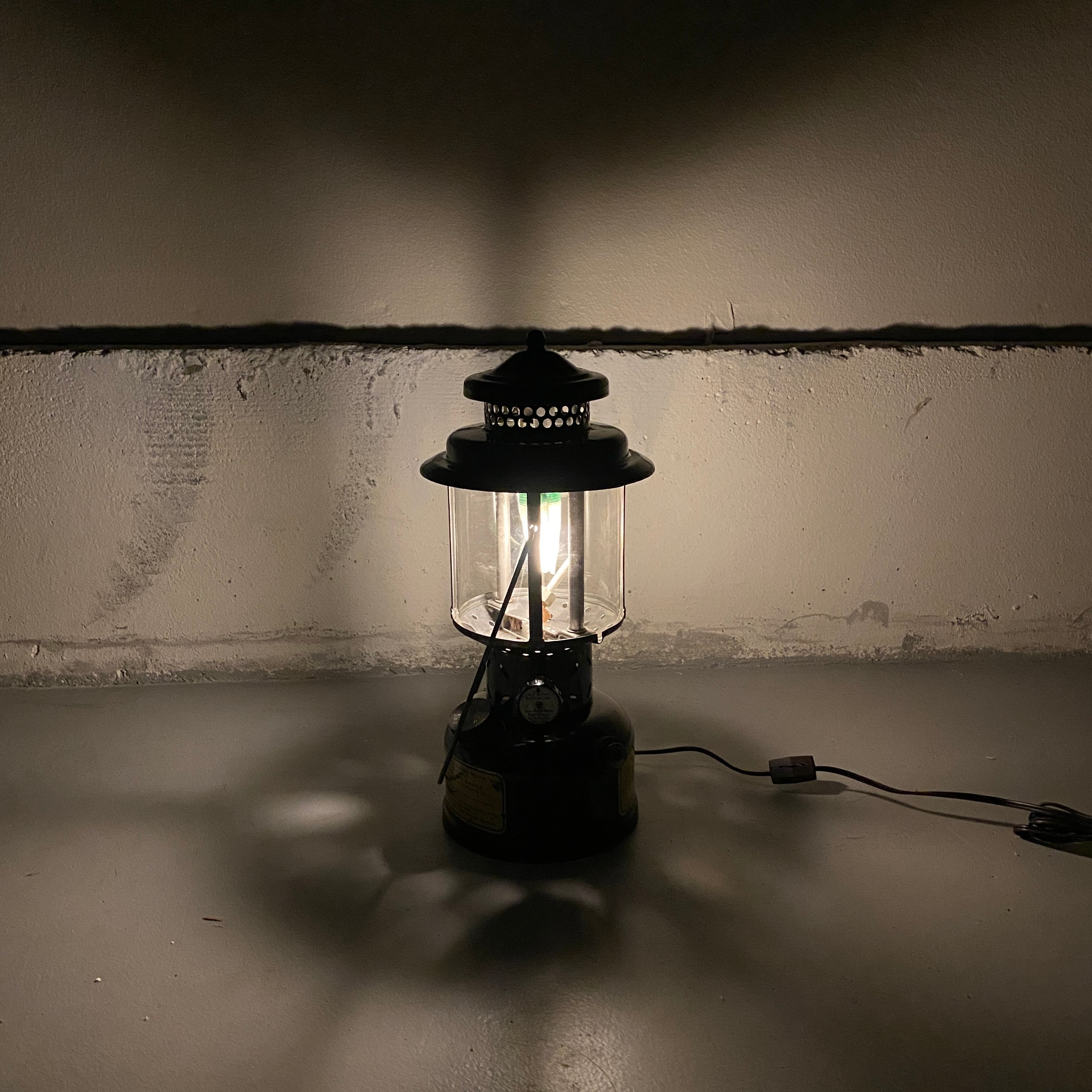 12 デスクランプ 252Aモデル 改造 LEDライト コールマン ビンテージ GI