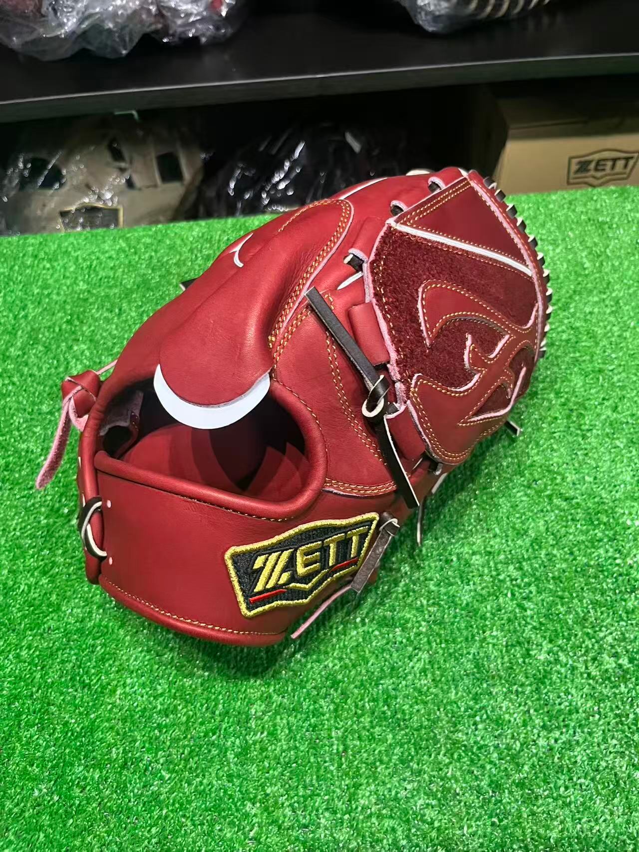 ゼット(ZETT) 軟式野球 ファーストミット プロステイタス 広く深い