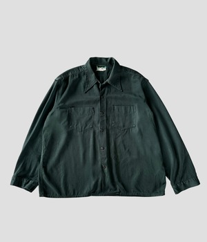 -Unknown brand- Vintage 60-70s L Gabardine Shirt