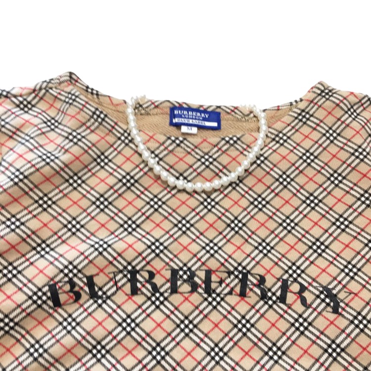 ○10137 burberry tops バーバリー トップス tシャツ 半袖 ブラウン