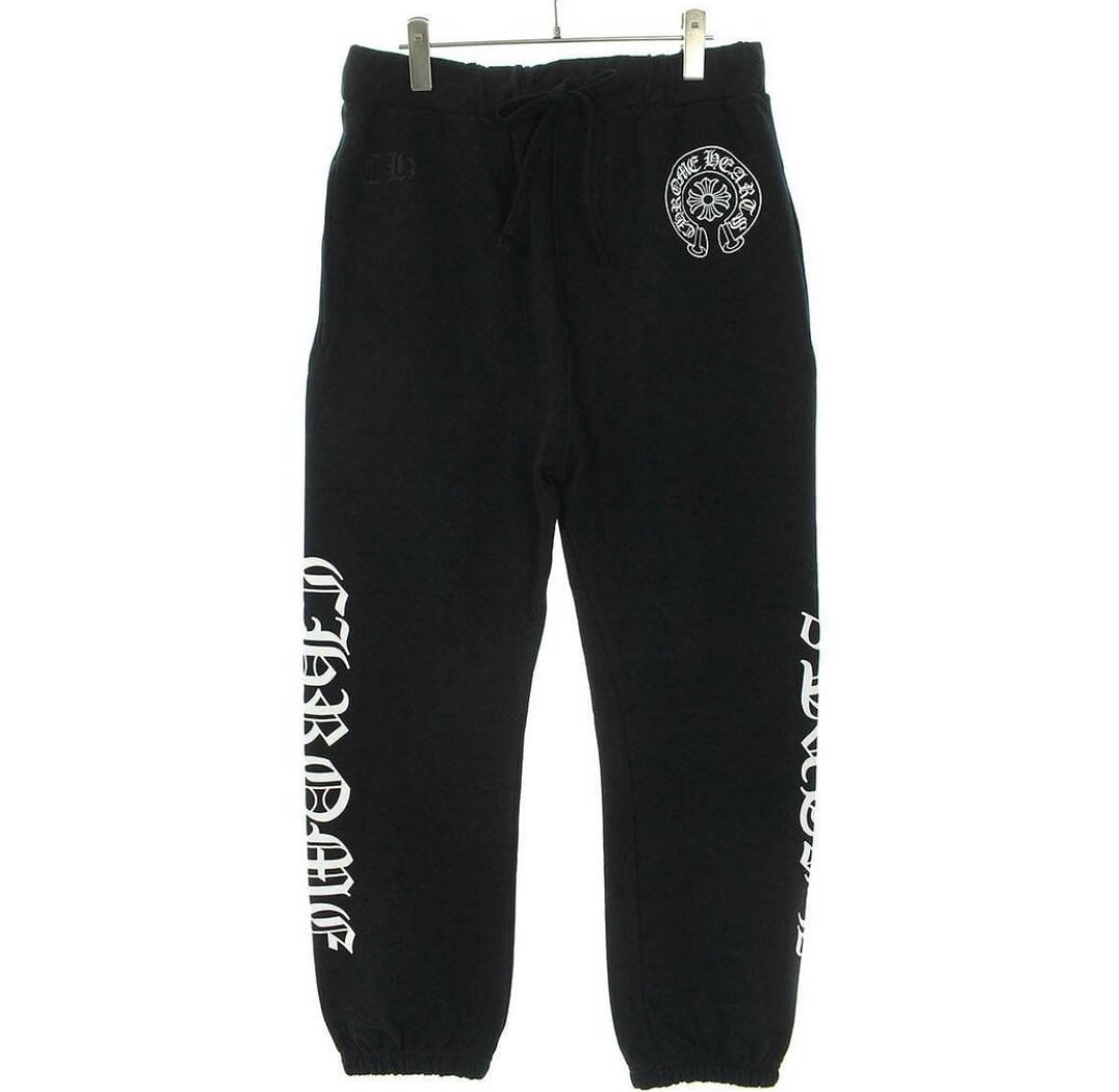 CHROME HEARTS クロムハーツ CH PLUS SWTPANTS CHプラス プリントスウェット ロングパンツ