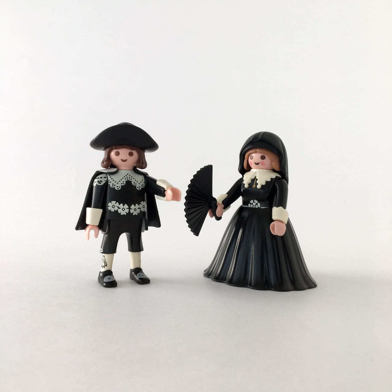 プレイモービル 「マールテンとオーピエン」 レンブラント アムステルダム国立美術館 / Playmobil "Portrait of Marten  Soolmans and Oopien Coppit" 9483 Rijksmuseum | Sensitivity and Boldness