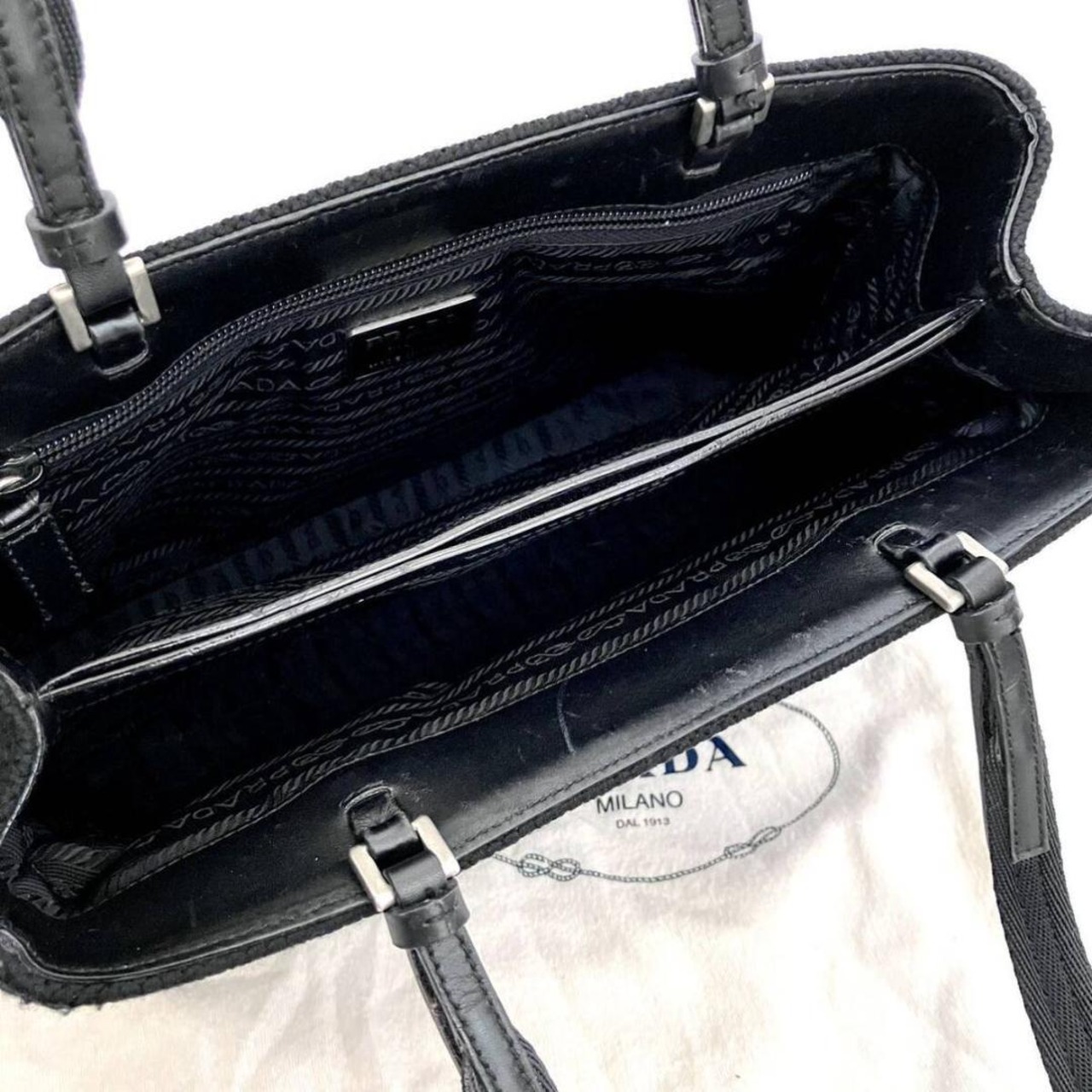 2010 【希少/極美品】PRADA ニット ハンドバッグ トートバッグ | Brand 