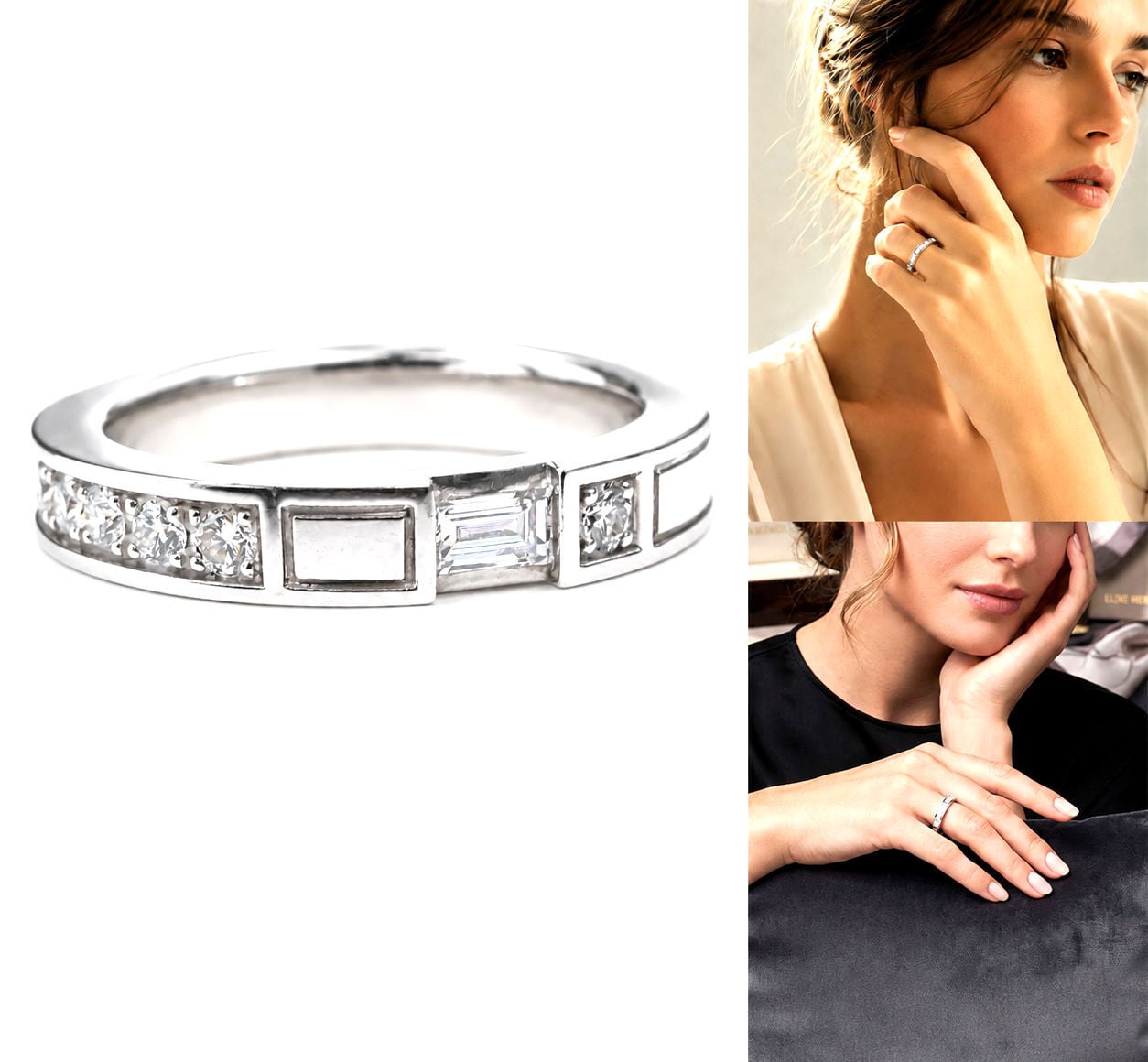 Harry Winston ハリーウィンストン トラフィック アクセント バンド