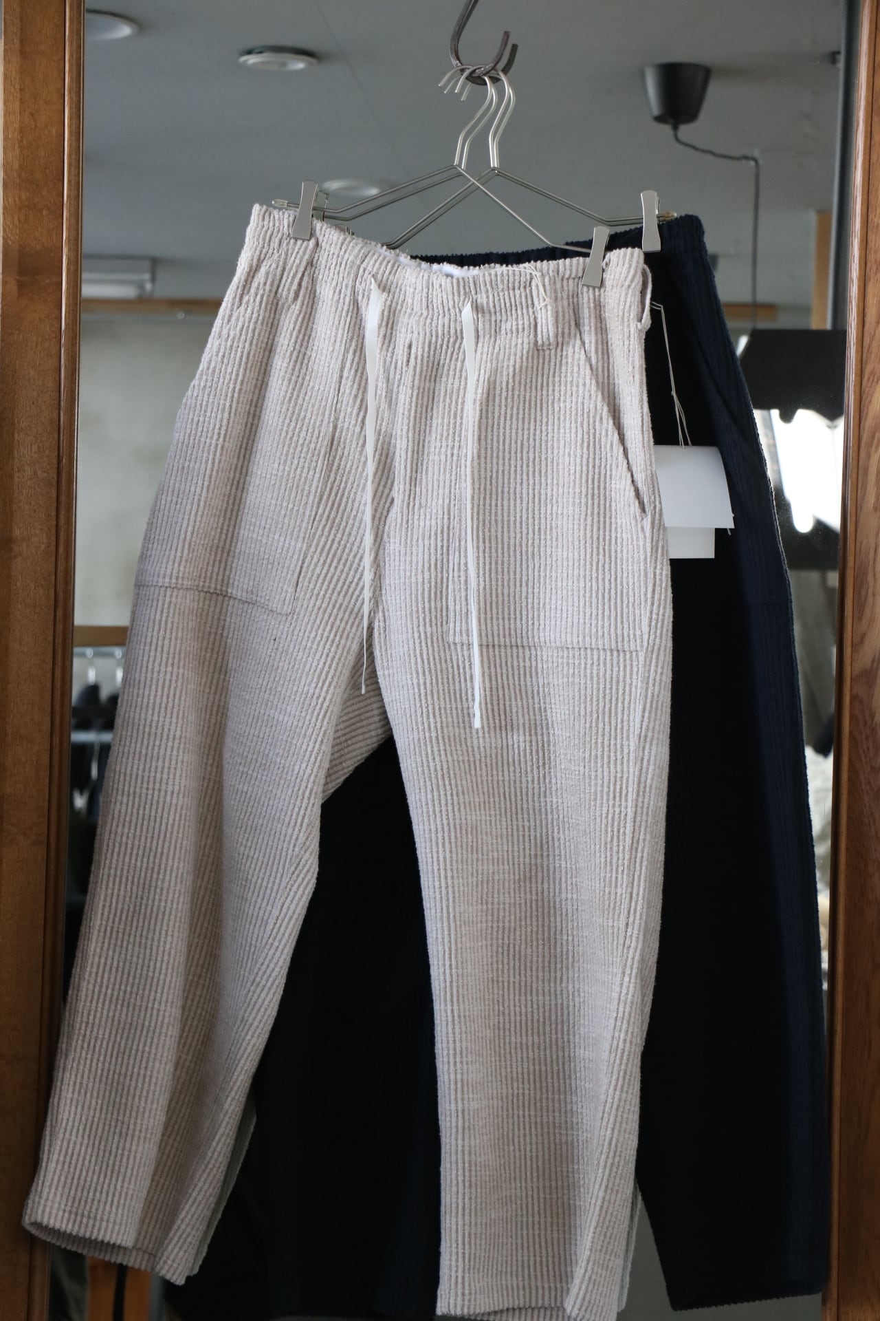 Ancellm / CUT STRIPE EASY BAKER PANTS / ANC-PT66-C / アンセルム 