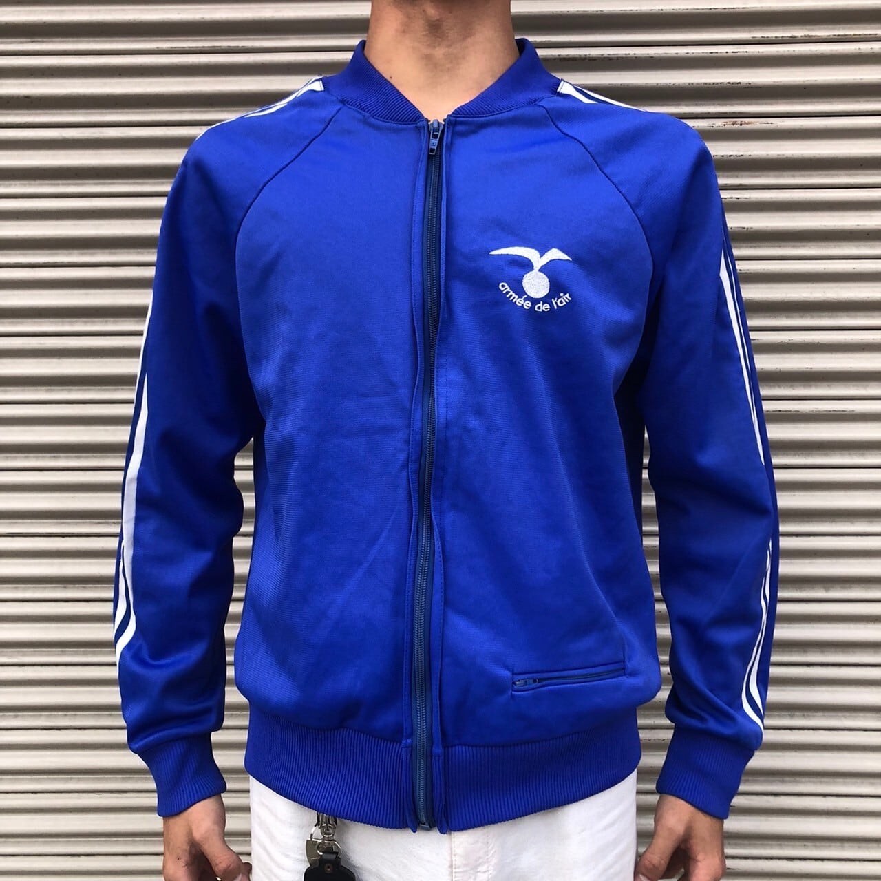 80s French Air Force フランス軍 実物 トレーニングジャケット 80s French Air Force フランス軍 実物 トレーニングジャケット