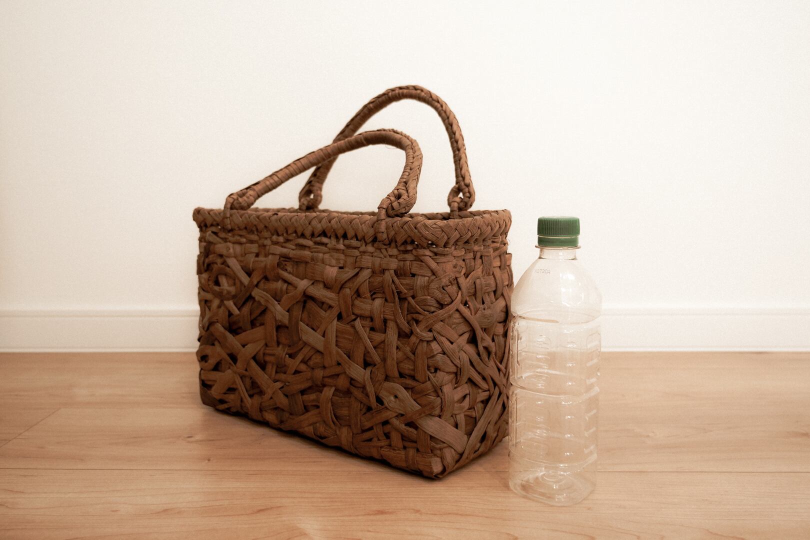 山葡萄 籠バッグ 乱れ編み | 経と緯