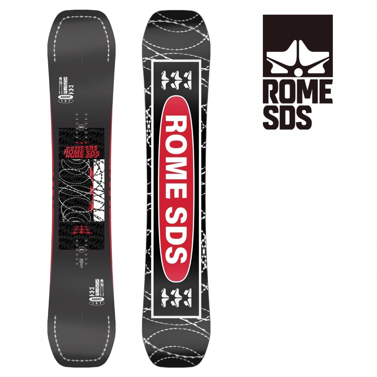 ROME SDS AGENT ローム　エージェント　スノーボード　オールラウンド