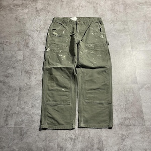 モスグリーン ダブルニー Carhartt B136 MOS 34×30
