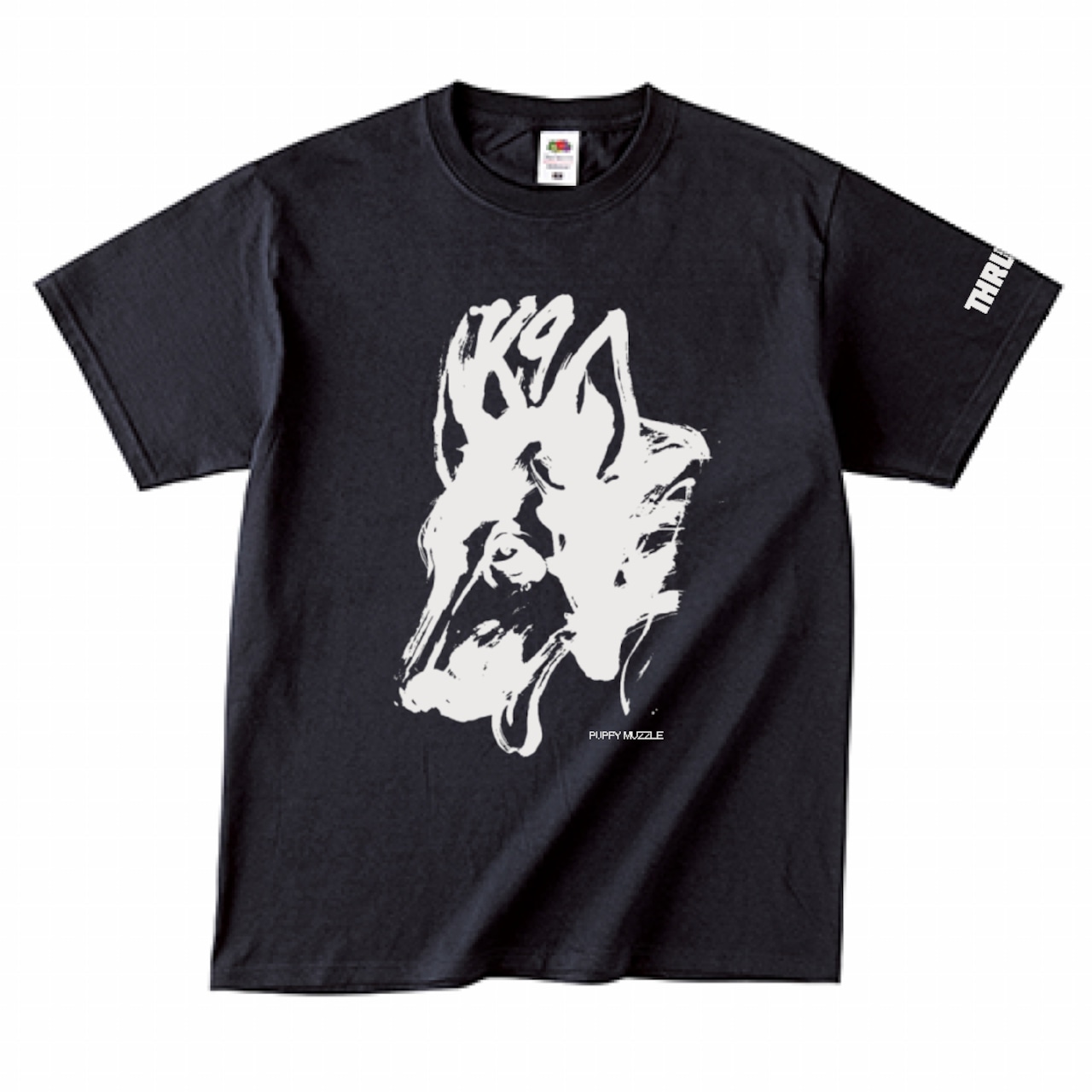 [PUPPY MUZZLE]Tシャツ・Black