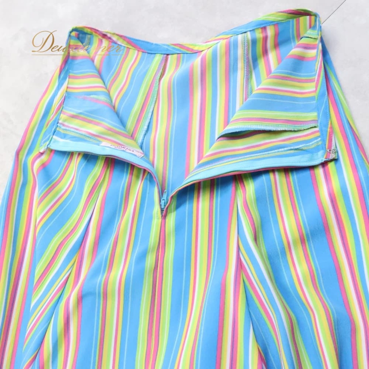 フラメンコ 衣装 エルモサイベリア HERMOSAIBERIA ファルダ スカート ぺチコート ピンク系 ブルー系 イエロー系 オレンジ系 青 ストライプ ボランテ ダンス パーティ 発表会 フリル ストライプ柄 ボーダー柄 ダンス用スカート 練習用 発表会用 フォーマル きれいめ かわいい レディース