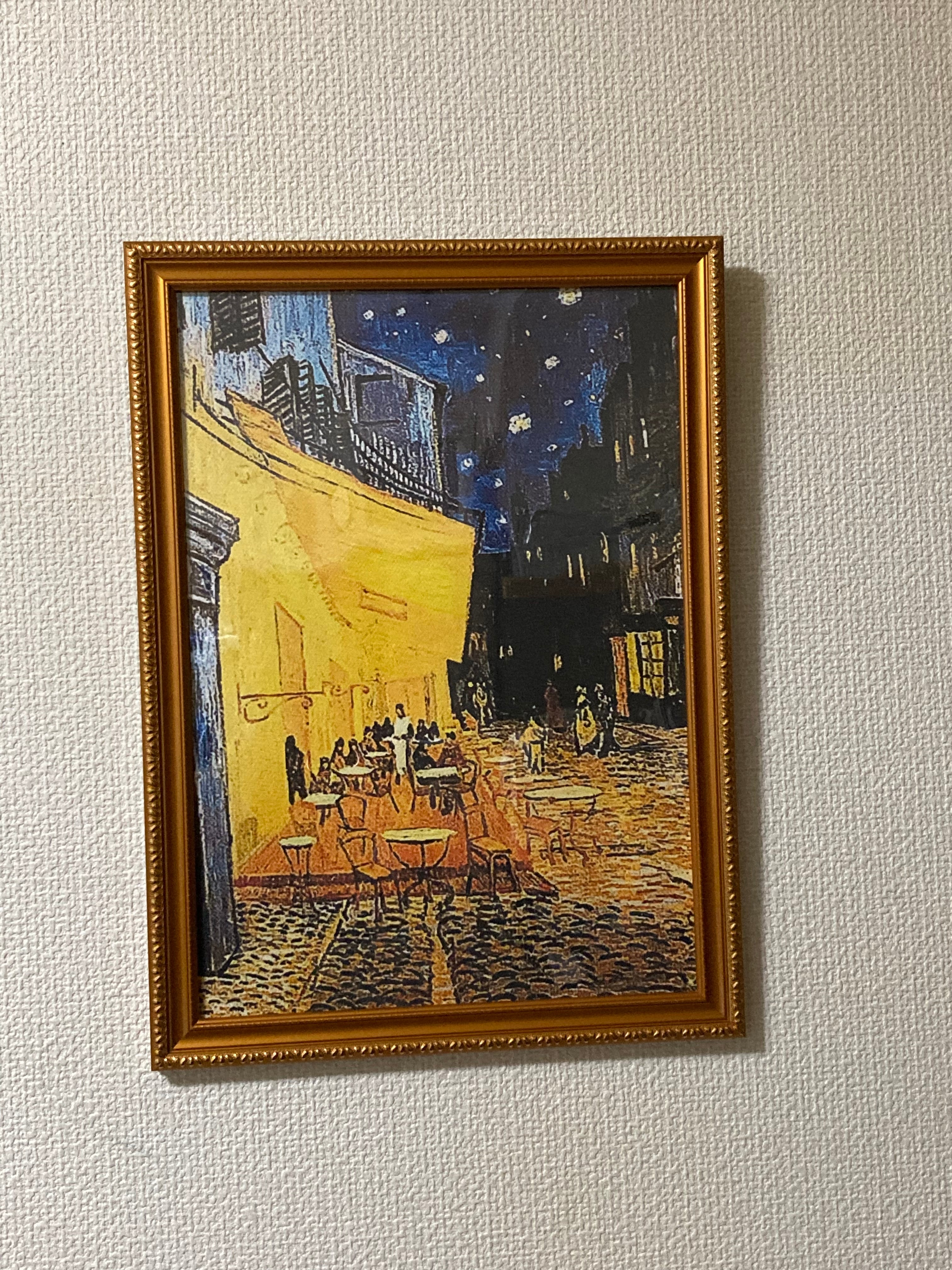 額装品/Cafe Terrace/フィンセントファンゴッホ/ポスター/インテリア