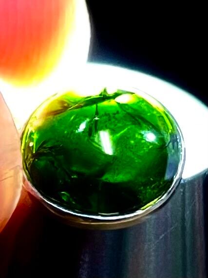 7) 究極のジュエリー・プラキ「グリーン・エンペラー」シルバーPT(ミニ)