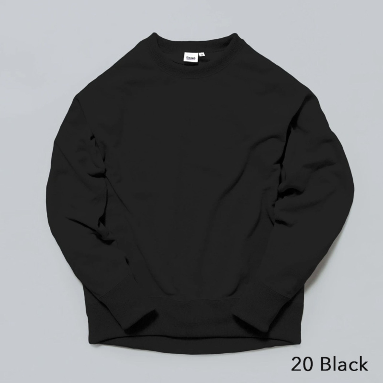 BRING(ブリング) DRYCOTTONY Sweat Crewneck Pullover ドライ スエット クルーネック プルオーバー トレーナー ユニセックス アウトドア 用品 キャンプ グッズ