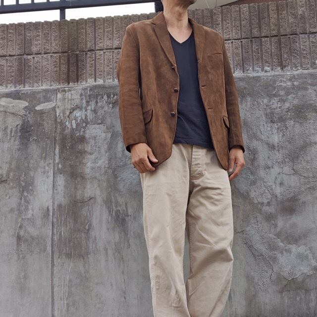 1960s Mexican Leather Blazer Jacket Size 40 / メキシコ製