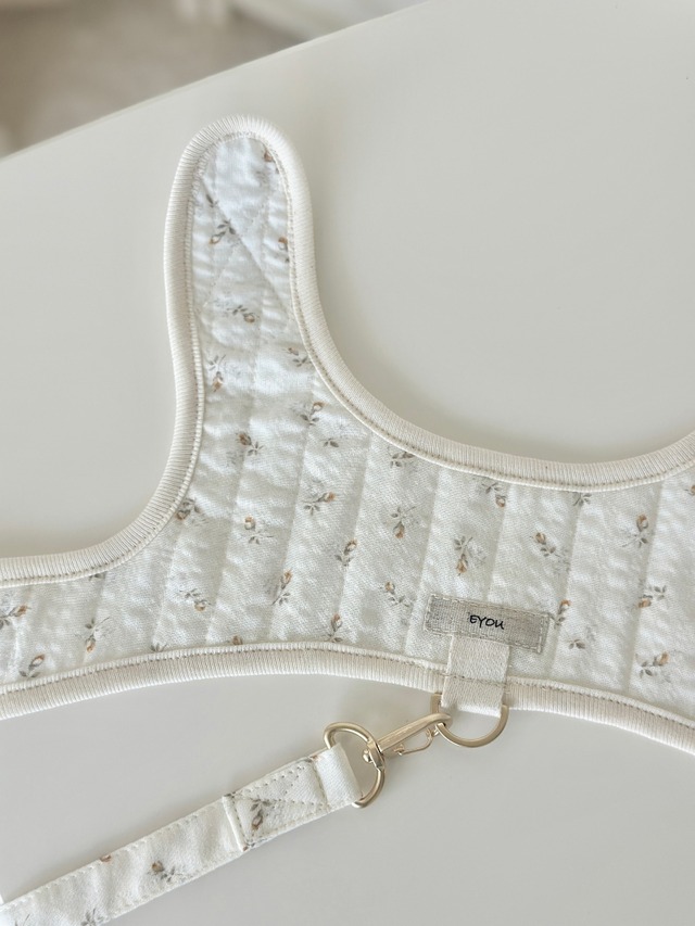 〈予約アイテム〉EYOU / ソフトデイズハーネス&リードセット - フラワー