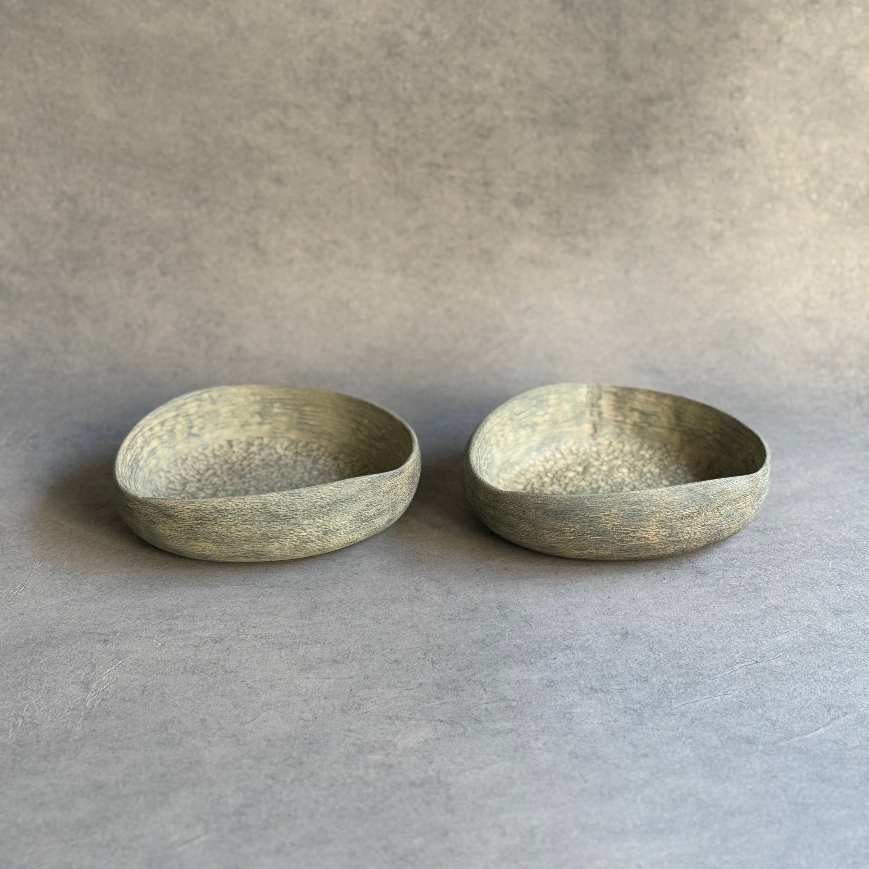 Shimoo Design 浮様 IBITSU 鉢 鼠 | gallery 一白