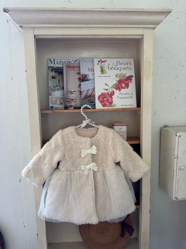 【即納】<marron>  Rose coat