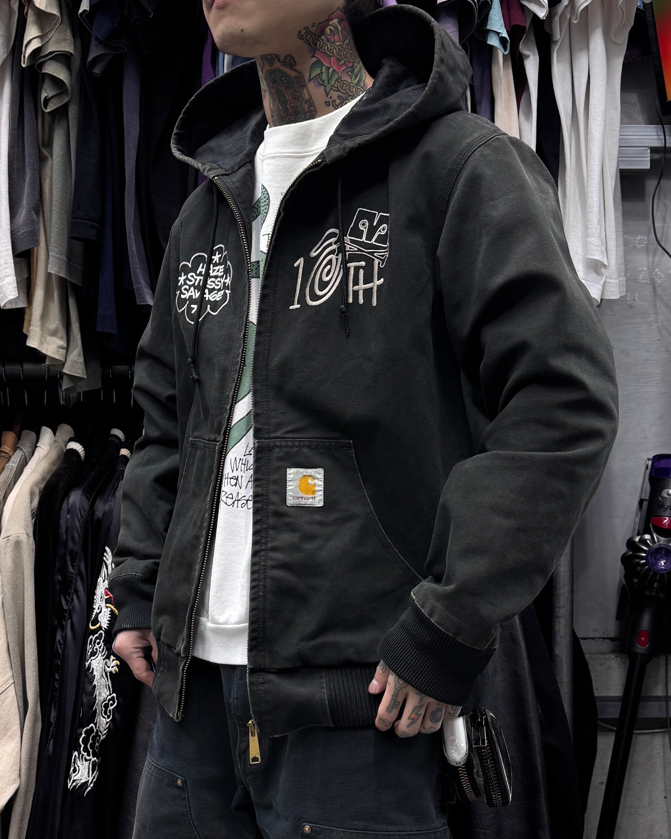 Special!!】00's old stussy × Carhartt × SAVAGE × HAZE Active