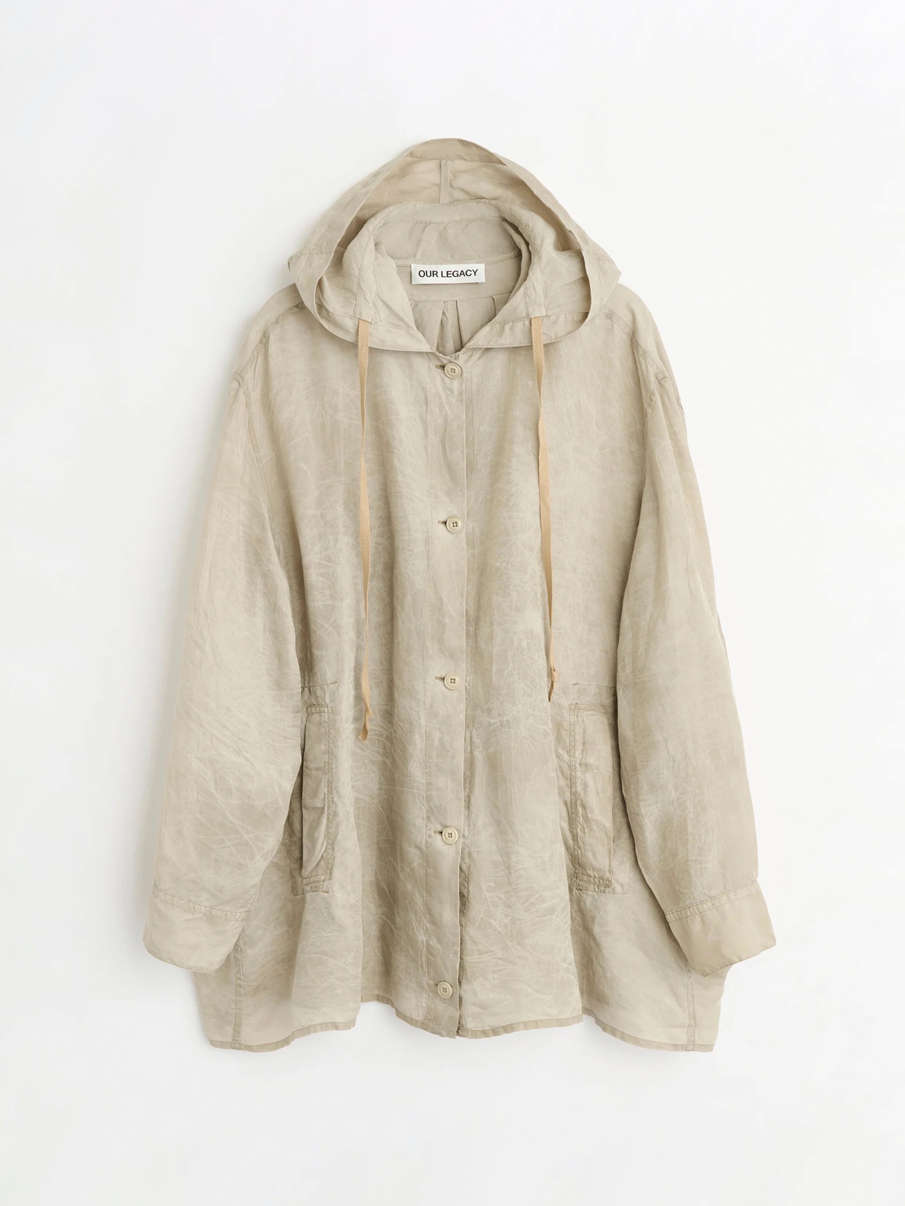 OUR LEGACY POPOVR SHIRTレースシャツ 48 OURLEGACY レースポップ