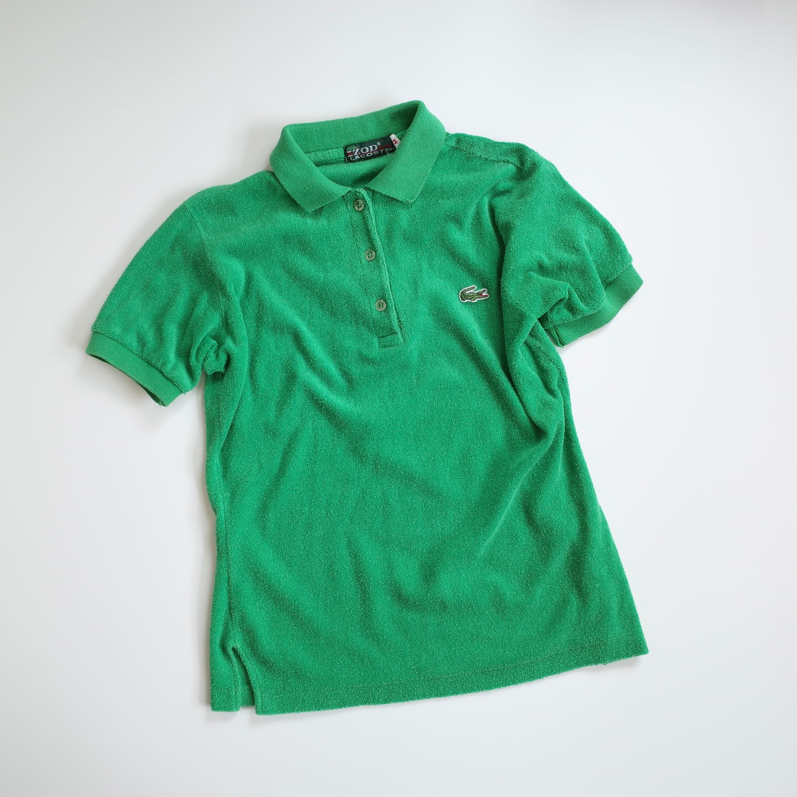 70s IZOD LACOSTE pile polo shirt