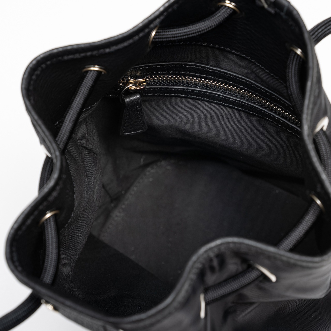 Bourse / (DRAWSTRING BAG) 【BLACK】 - 5