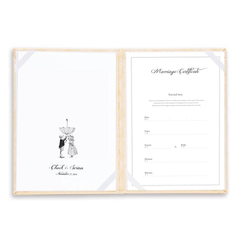Marca 結婚証明書（人前式用）UMBRELLA | MARCA WEDDING online shop