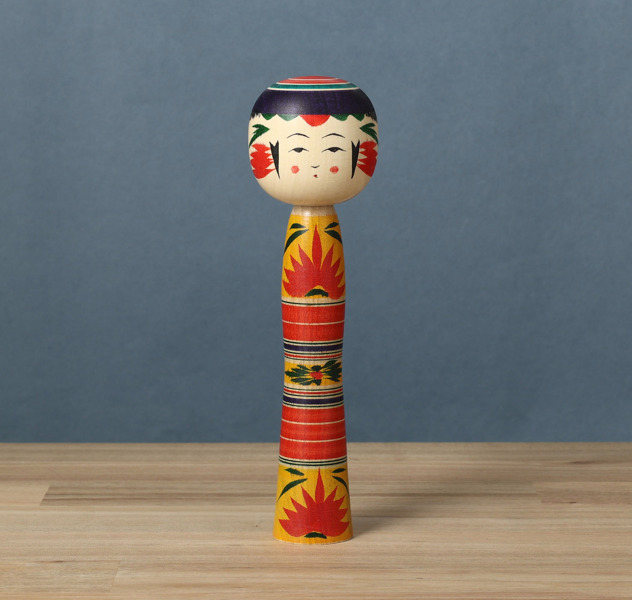 弥治郎こけし Yajiro style kokeshi doll | 木村敦工人 弥治郎系