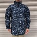 美品 S-L 00s USN 米海軍 実物 US NAVY 米軍実物 ミリタリー ヴィンテージ デジカモ 迷彩 ゴアテックス パーカ ジャケット ネイビー 90s