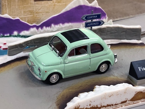 1/43 ジオラマミニカー "Fiat Nuova 500 D"