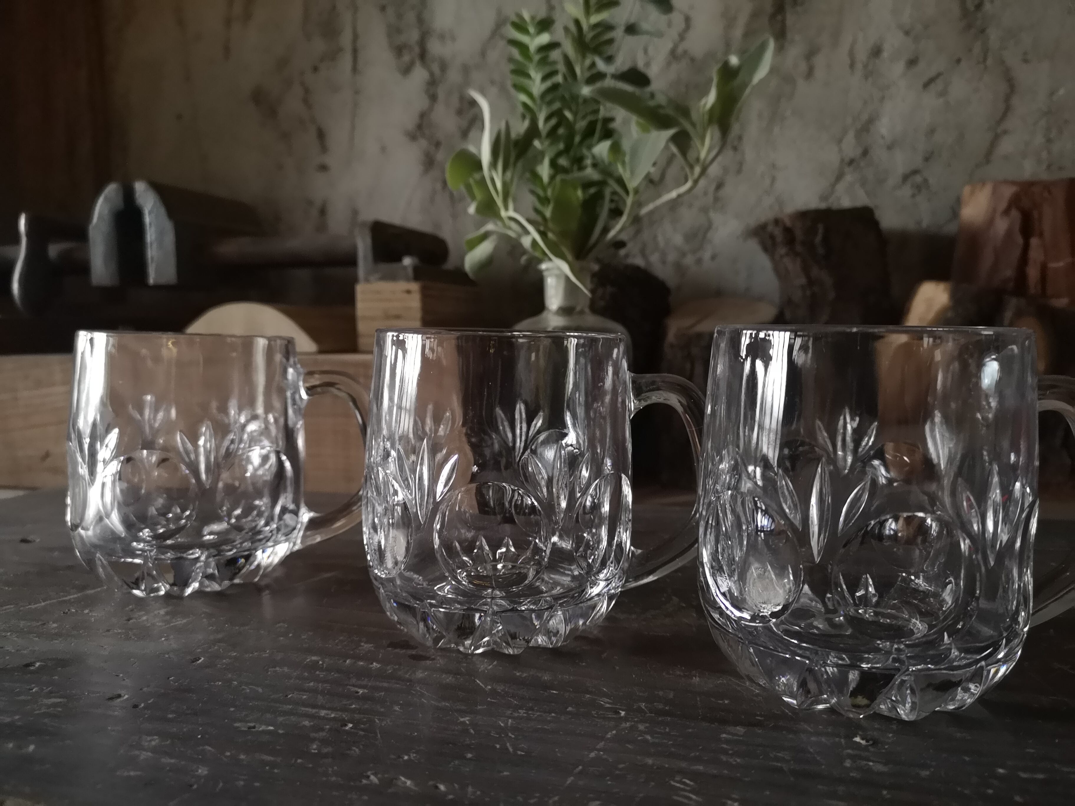 demijohn bottle 】ドライフラワーや大きめな枝ものの花活け等に