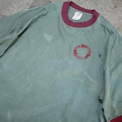 vintage stock ringer tee over dye