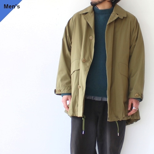 【ラスト１点】HAVERSACK C/Nバルカラーモッズコート　（Olive）