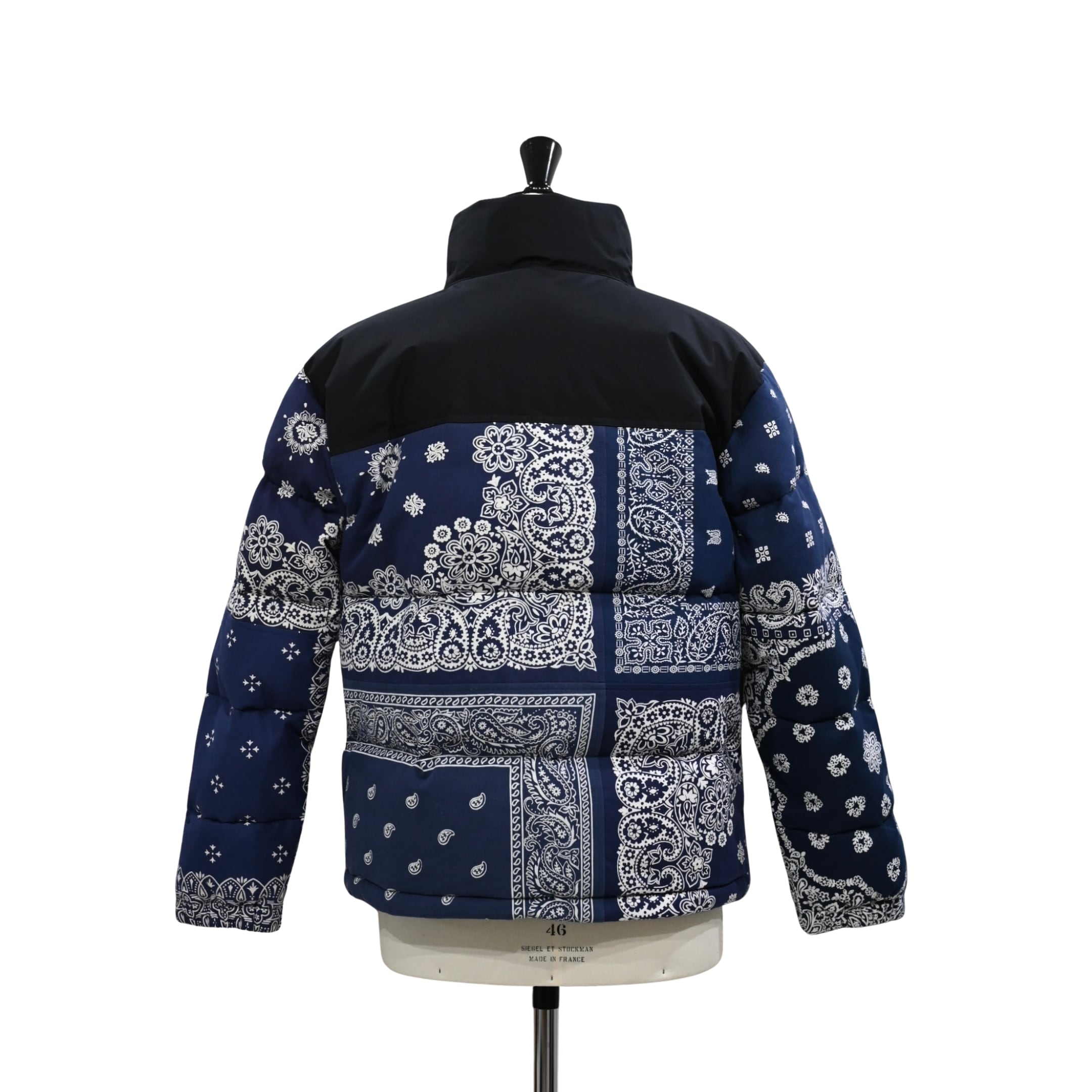 Bandana Down Jacket - NAVY size M - | MIYAGIHIDETAKA