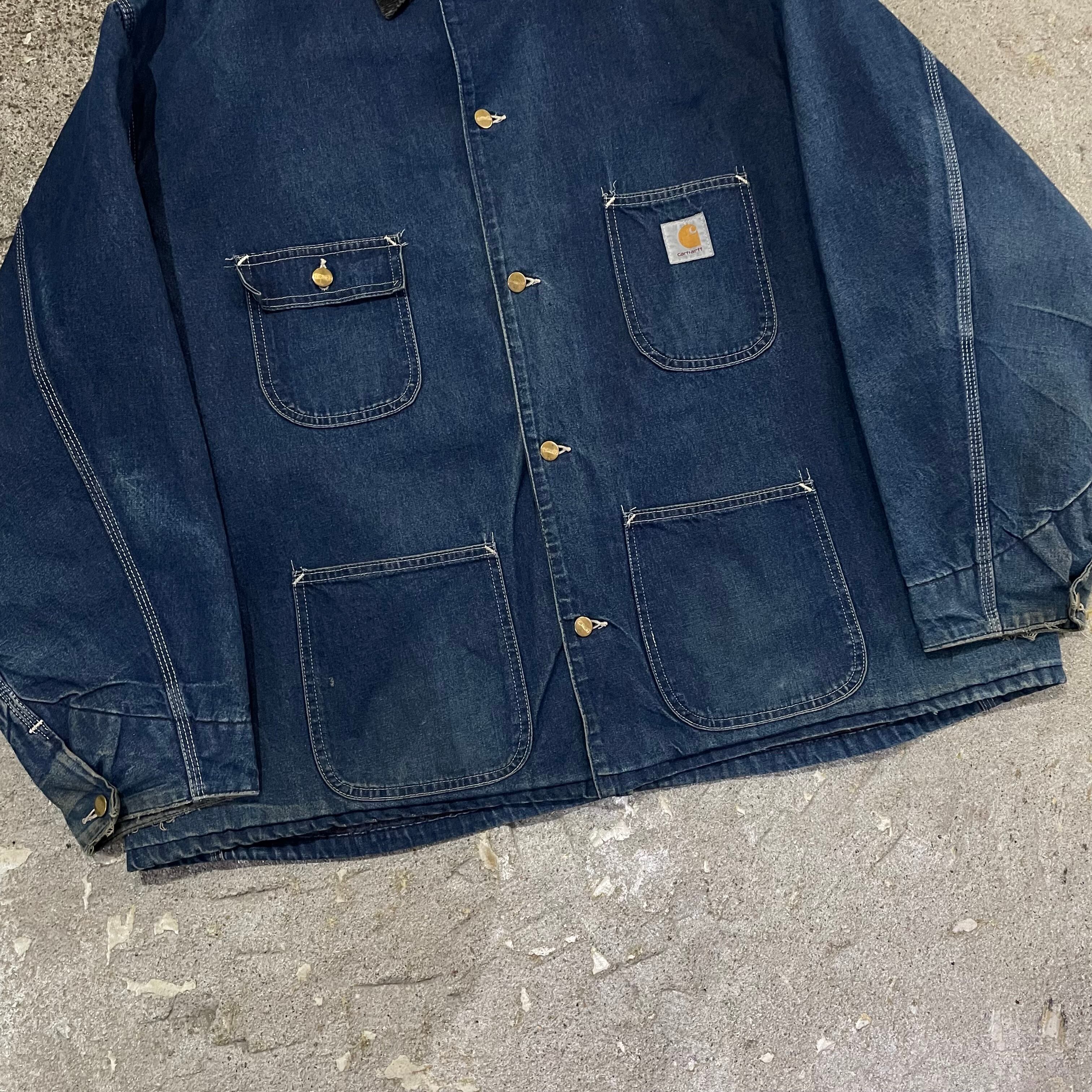 80s〜 Carhartt denim michigan chore coat【仙台店】 | What'z up