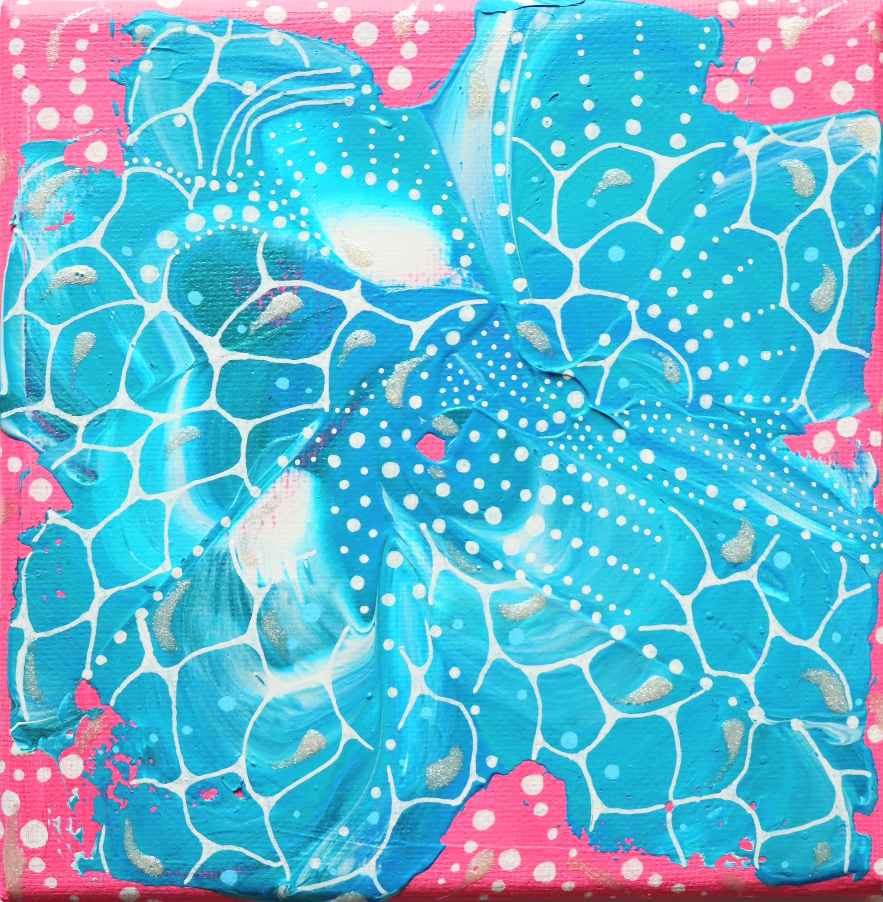 I am hereシルクスクリーン作品No.7 | SAKI OTSUKA SHOP