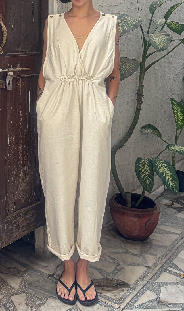 Organic Handloom Cotton Jumpsuit