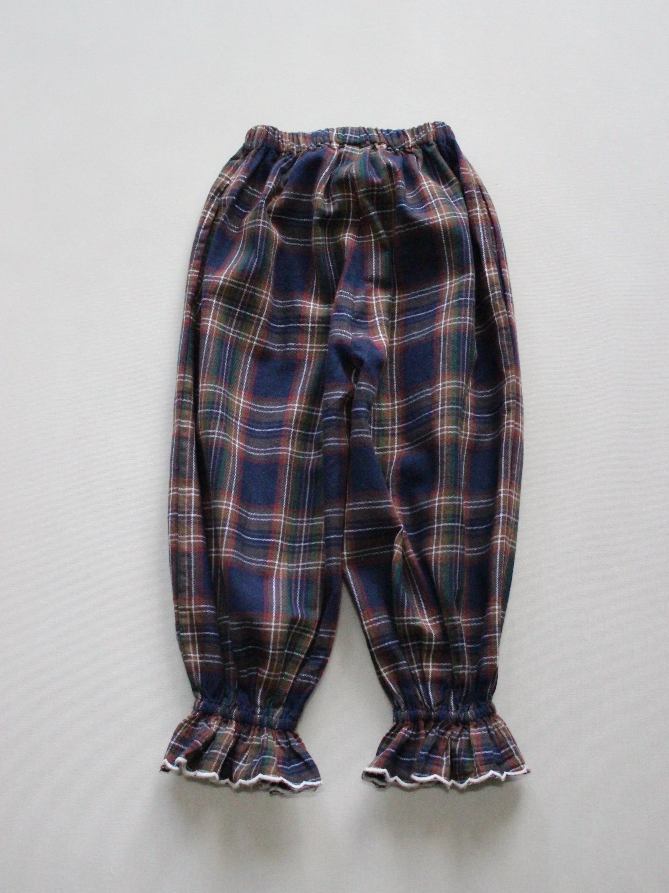 Misha & Puff Zuzu Pant Ink Plaid 25WI Drop2 | RESONASON