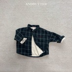 【and butter】checkered shirt jacket