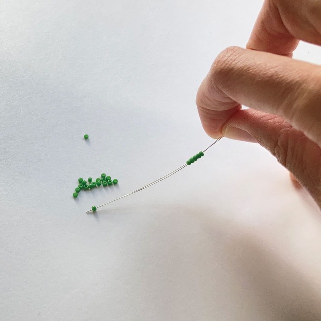 KAWAGUCHI ビーズ通し 6cm 2本 90-028